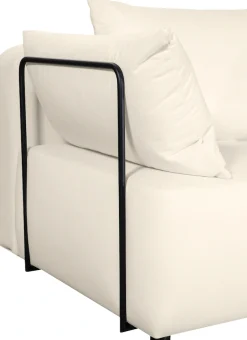 COLLECTION AB Schlafsofa »Maria, B: 191 cm, Liegefl. 143x190 cm« Bettfunktion & Bettkasten, Federkern & Zierkissen, freistehend