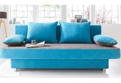 COLLECTION AB Schlafsofa »Ulla, B: 186 cm, Liegel. 142x186 cm« Schlaffunktion, Bettkasten & 2 Wende-Rückenkissen