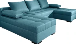 COLLECTION AB Wohnlandschaft »Josy U-Form, B: 269 cm« Schlaffunktion & Bettkasten, Federkern