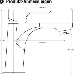 CORNAT Waschtischarmatur