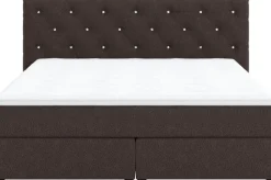 COTTA Boxspringbett »Castle« mit Strasssteinen im Kopfteil, inkl. Topper
