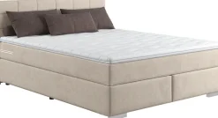 COTTA Boxspringbett »Simba erhältlich in verschiedenen Breiten, Farben und Härtegraden« Bezugsstoff: Struktur fein