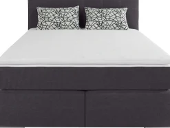 COTTA Boxspringbett »SIMBA, inkl. Taschenfederkernmatratze H3 oder H4 und Komforttopper« Strukturstoff-Bezug, Liegefläche wahlweise 120x200 bis 200x200 cm