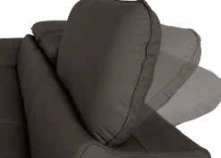 COTTA Ecksofa »Driver L-Form, B: 268 cm, moderne Couch mit Wellenunterfederung, Leder« Kopfteilverstellung, opt. Schlaffunktion + XL Bettkasten, LF:191x129cm