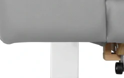 COTTA Ecksofa »Driver L-Form, B: 265 cm, moderne Couch mit Wellenunterfederung, Leder« inkl. 3x Kopfteilverstellung, optional mit Schlaffunktion + Stauraum