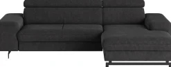 COTTA Ecksofa »Emma L-Form, B: 267 cm« mit Kopfteilverstellung, optional Schlaffunktion & Bettkasten