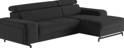 COTTA Ecksofa »Emma L-Form, B: 267 cm« mit Kopfteilverstellung, optional Schlaffunktion & Bettkasten
