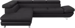COTTA Ecksofa »Enterprise L-Form, B: 277 cm« Arm- & Kopfteilverstellung, optional Schlaffunktion
