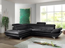 COTTA Ecksofa »Enterprise L-Form, B: 277 cm« Arm- & Kopfteilverstellung, optional Schlaffunktion
