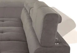 COTTA Ecksofa »Enterprise L-Form« mit Arm- & Kopfteilverstellung, wahlweise mit Schlaffunktion