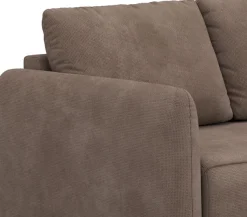 COTTA Ecksofa »Flow, bequem, L-Form, Breite 239 cm, schmale Armlehnen« wahlweise mit Schlaffunktion