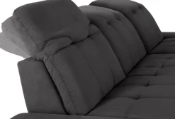 COTTA Ecksofa »Holiday L-Form mit Sitztiefen-, Armteil- und Kopfteilverstellung« wahlweise mit Schlaffunktion & Bettkasten