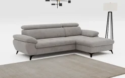 COTTA Ecksofa »Hudson« optional mit Schlaffunktion undXL Bettkasten, Liegefläche 190x119cm