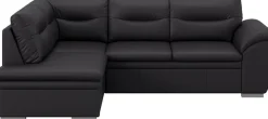 COTTA Ecksofa »Leandra L-Form« wahlweise mit Schlaffunktion & Bettkasten