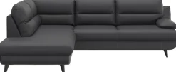 COTTA Ecksofa »Pike L-Form, B: 266 cm« optional Schlaffunktion & Bettkasten