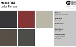 COTTA Ecksofa »Pike L-Form, B: 266 cm« optional Schlaffunktion & Bettkasten