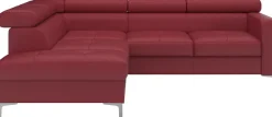 COTTA Ecksofa »Sammy L-Form« mit Kopfteilverstellung, wahlweise mit Schlaffunktion & Bettkasten
