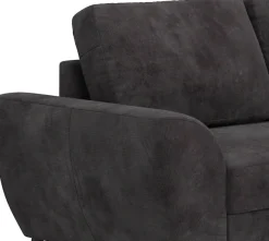 COTTA Ecksofa »Terra L-Form, B: 255cm, Top Sitzkomfort durchWellenunterfederung und« PUR-Schaum, optional mit Schlaffunktion, Liegefläche: 200x137cm