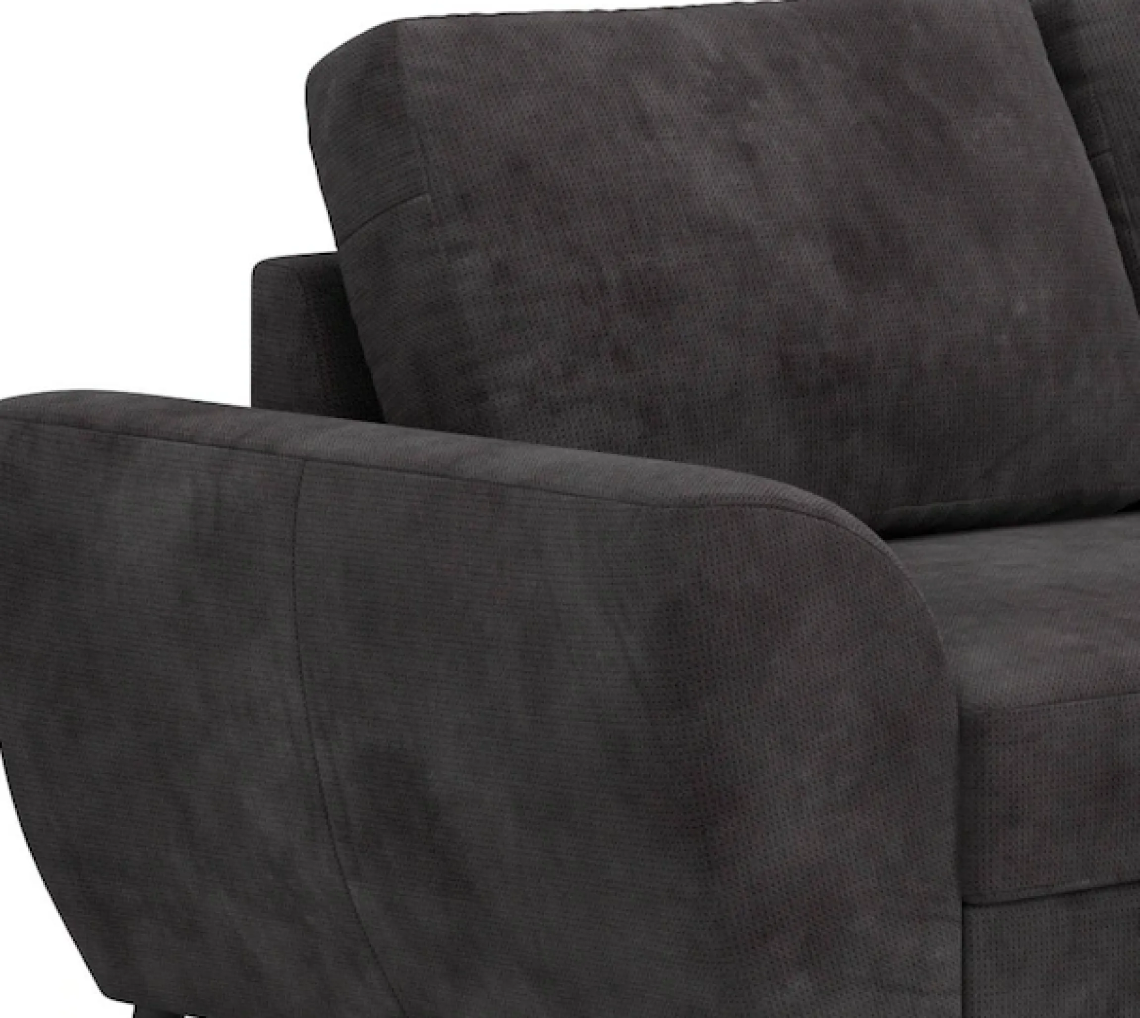 COTTA Ecksofa »Terra L-Form, B: 255cm, Top Sitzkomfort durchWellenunterfederung und« PUR-Schaum, optional mit Schlaffunktion, Liegefläche: 200x137cm