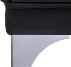 COTTA Polstergarnitur »Enterprise« Set,Set bestehend aus: 2-Sitzer mit Kopfteilverstellung & Hocker
