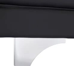 COTTA Polstergarnitur »Enterprise« Set,Set bestehend aus: 2-Sitzer mit Kopfteilverstellung & Hocker