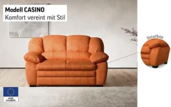 COTTA 2-Sitzer »Casino« Polstergarnitur, auch als Set erhältlich