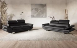 COTTA 3-Sitzer »Enterprise« Big-Sofa, mit Armteilverstellung & Kopfteilverstellung