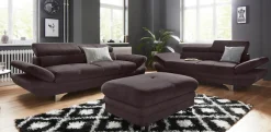 COTTA 2-Sitzer »Enterprise« Big-Sofa, mit Armteilverstellung & Kopfteilverstellung