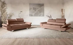 COTTA 3-Sitzer »Enterprise« Big-Sofa, mit Armteilverstellung & Kopfteilverstellung