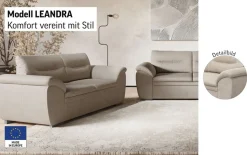 COTTA 2,5-Sitzer »Leandra« Polstergarnitur, auch als Set erhältlich