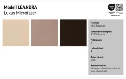 COTTA 2,5-Sitzer »Leandra« Polstergarnitur, auch als Set erhältlich