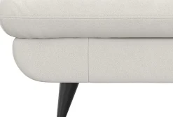 COTTA 3-Sitzer »Pike, B: 218 cm« mit Metallfüße, wahlweise auch in Echtleder