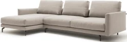 Creation BY ROLF BENZ Ecksofa »CR.414, Designecksofa, Polsterecke, Breite 300cm, L-Form« wahlweise aus feinstem Rindsleder oder hochwertigem Chenille