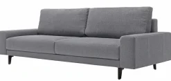 Creation BY ROLF BENZ 3-Sitzer »CR.450, Designsofa, Loungesofa« Armlehne breit niedrig, Alugussfüße in umbragrau, Breite 220 cm