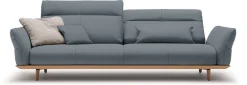 Creation BY ROLF BENZ 4-Sitzer »CR.460 Designsofa, erstklassiger Sitzkomfort, verst. Rückenlehne« Sockel in Eiche, Füße Eiche natur, Breite 248 cm