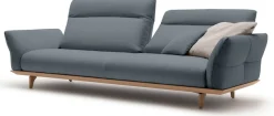 Creation BY ROLF BENZ 4-Sitzer »CR.460 Designsofa, erstklassiger Sitzkomfort, verst. Rückenlehne« Sockel in Eiche, Füße Eiche natur, Breite 248 cm