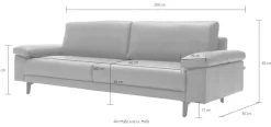 Creation BY ROLF BENZ 2,5-Sitzer »CR.450 elegantes Designsofa mit hohem Sitzkomfort«