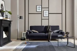Creation BY ROLF BENZ 3-Sitzer »CR.450, Designsofa, Loungesofa« Armlehne niedrig, Fuß chromfarben glänzend, Breite 204 cm