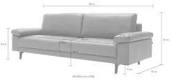 Creation BY ROLF BENZ 2-Sitzer »CR.450 elegantes Designsofa mit hohem Sitzkomfort. Breite 180cm«