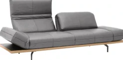 Creation BY ROLF BENZ 3-Sitzer »CR.420, Designsofa, Loungesofa« in 2 Qualitäten, Holzrahmen in Eiche Natur oder Nußbaum, Breite 232 cm