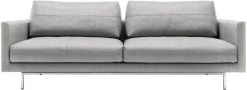 Creation BY ROLF BENZ 3-Sitzer »CR.414, Designsofa, edles Sofa, Loungesofa, Ledersofa, klares Design« aus Leder oder Chenille, erstklassiger Sitzkomfort, legere Polsterung