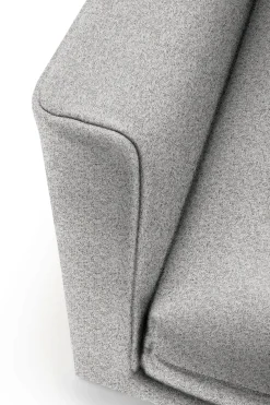 Creation BY ROLF BENZ 3-Sitzer »CR.414, Designsofa, edles Sofa, Loungesofa, Ledersofa, klares Design« aus Leder oder Chenille, erstklassiger Sitzkomfort, legere Polsterung