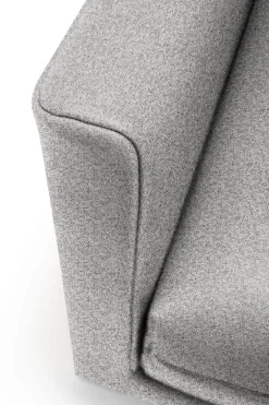 Creation BY ROLF BENZ 3,5-Sitzer »CR.414, Designsofa, edles Sofa, Loungesofa, Ledersofa, klares Design« aus Leder oder Chenille, erstklassiger Sitzkomfort, legere Polsterung