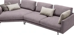 Creation BY ROLF BENZ Wohnlandschaft »CR.414 mit Kuschelecke für Wohlfühlkomfort« Wahlweise aus Leder oder Chenille