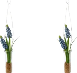 Creativ green Kunstblume »Muscari in Hängevase«