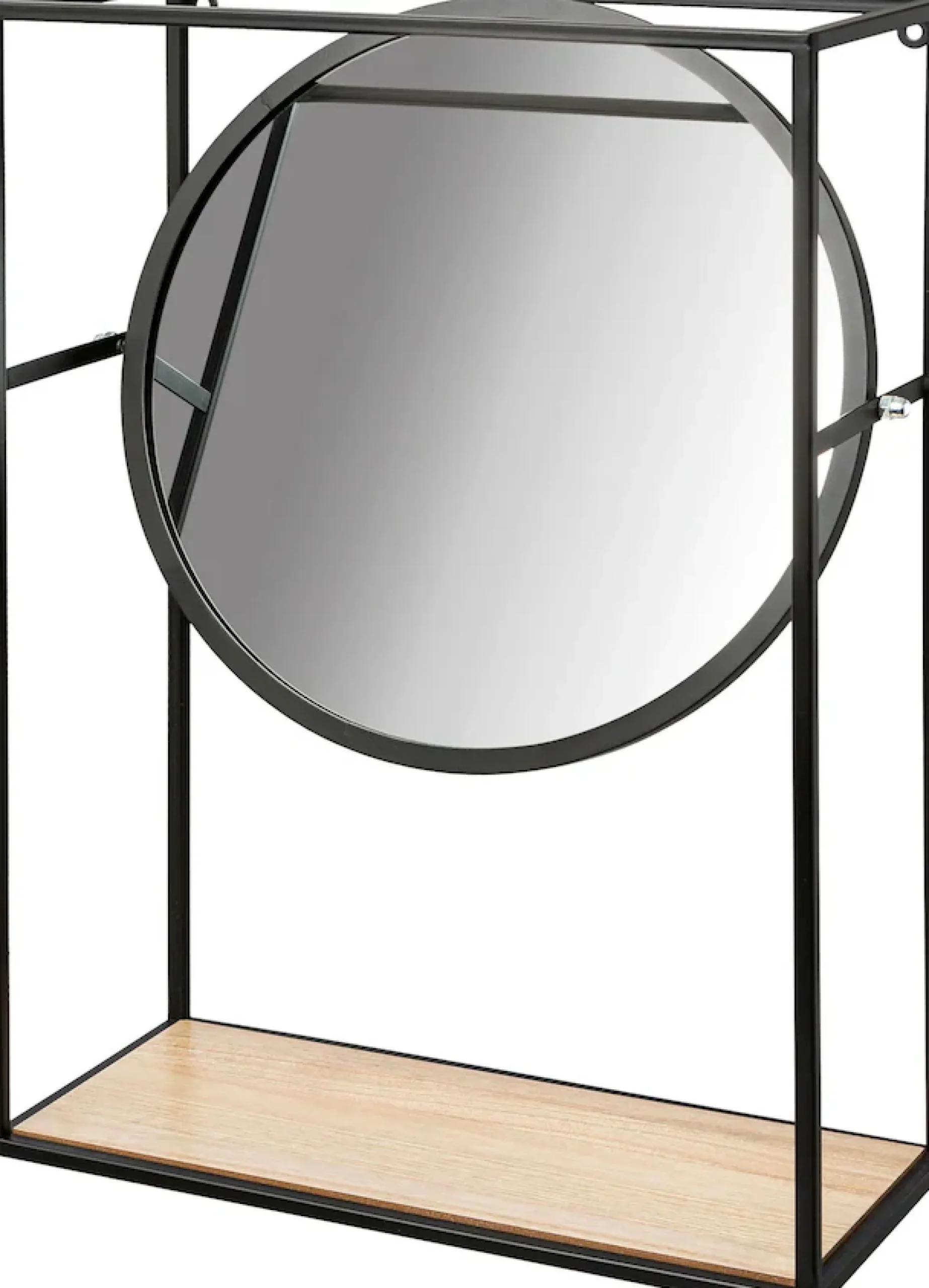 Creativ home Deko-Wandregal »Wandregal mit Spiegel« 1 Stk. tlg.