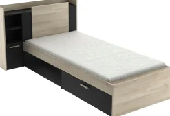 Demeyere GROUP Einzelbett »Life« ideal für kleine Räume, platzsparend, viel Stauraum