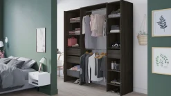 Demeyere GROUP Garderobenschrank »MIAMI Schranckinneneinrichtung vergrösserbar« bis zu einer Breite von 190 cm erweiterbar