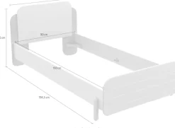 Demeyere GROUP Kinderbett »Jade« modernes Design fürs Kinderzimmer