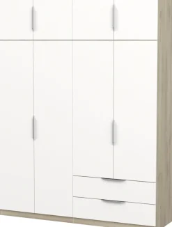 Demeyere GROUP Kleiderschrank »Ghost« Breite ca. 157cm,Höhe ca. 200cm,viel Stauraum,mit Innenaustattung